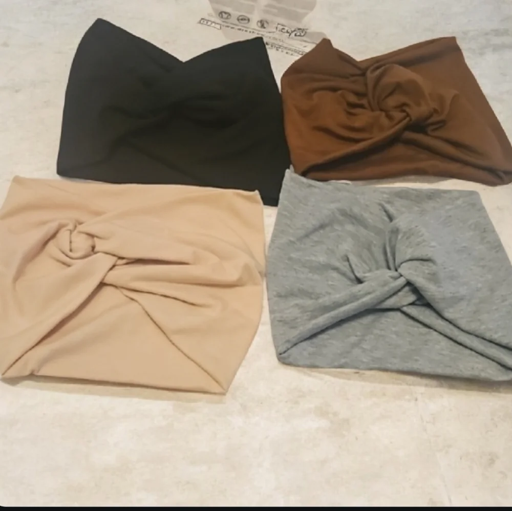 Dreshow Head Wraps NWT OS Brown Beige Black Gray. Great Gift